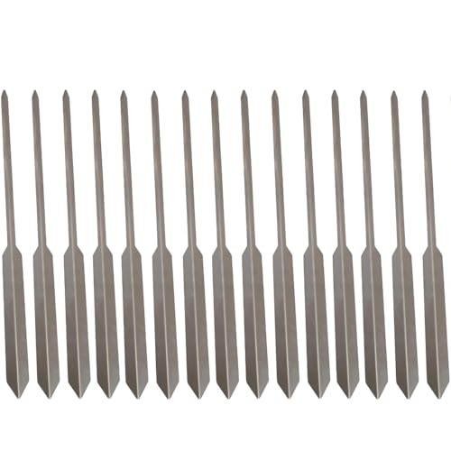 Conjunto de 15 Espetos AVALON (Aço Inoxidável - 50 cm) AVALON - Espetos e palitos de comida - conjunto, 15 espetos, aço inoxidável, 50 cm, ponta afilada