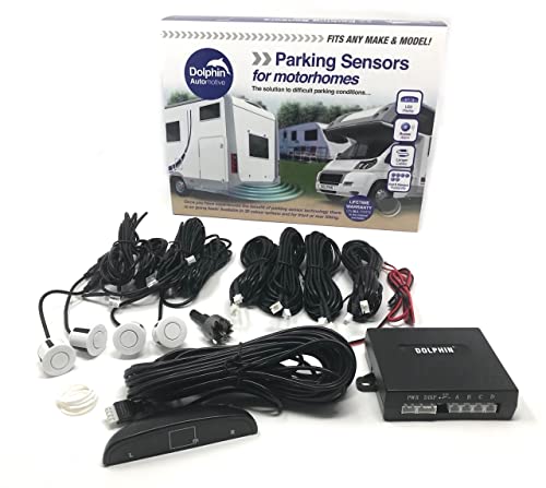Sistema de Estacionamento DOLPHIN 4 em 1 com Ecrã Led e Zumbador Dolphin Automotive - Equipamento de segurança para veículos - 4 em 1, ecrã LED, zumbador, sensor de parqueamento