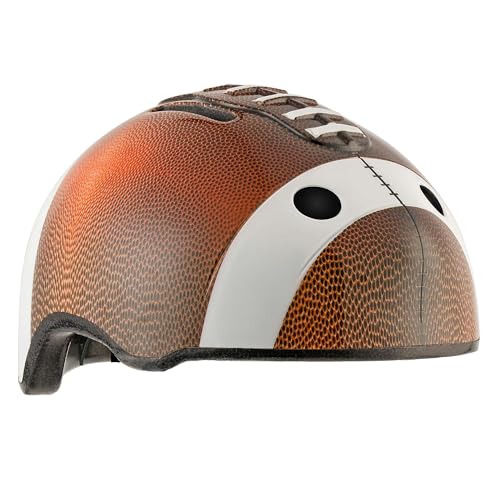 Capacete CRIAZZA Safety Tigre Laranja (Tam: M/L) CRAZY SAFETY - Capacetes de bicicleta - tigre laranja, ajuste giratório, LED vermelha