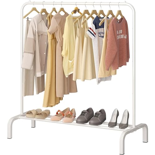 Varão para Roupa de Cama T-LOVENDO.ES 100x40x125 cm Branco T-LoVendo - Organizadores de armário e cabideiros - t, roupa de cama, 100x40x125 cm, branco