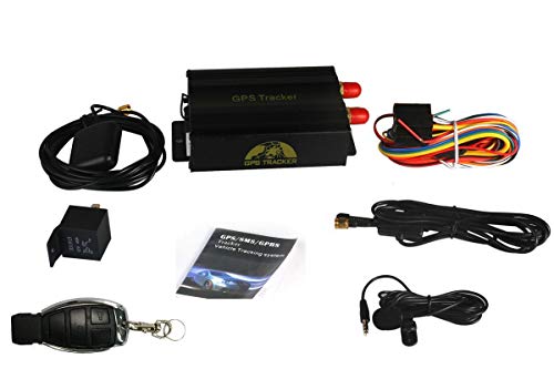Localizador GPS TK-103 (Bluetooth - Preto) LeHang - Dispositivos de rastreamento gps - bluetooth, preto, localizador gps, recarregável