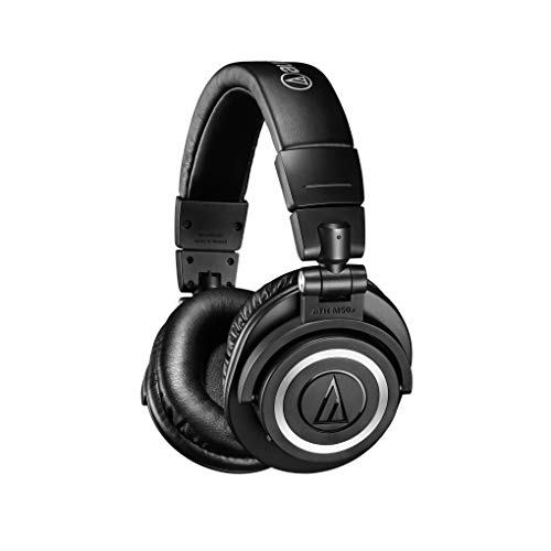 Auscultadores com Fio AUDIO-TECHNICA Ath-M50Xbt (Over Ear - Microfone - Preto) Audio-Technica - Fones de ouvido - over ear, microfone, bluetooth, preto