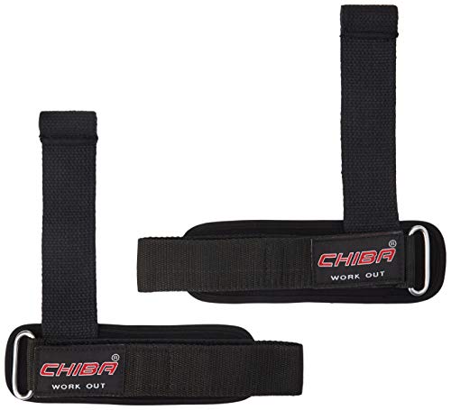 Suporte e Alça para Levantamento de Peso CHIBA GLOVES 4250024578238 Chiba - Luvas de levantamento de peso e suportes para as mãos - suporte, alça, levantamento, peso