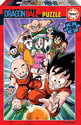 Puzzle EDUCA BORRAS Dragon Ball (Idade Mínima: 6 Anos - 200 Peças) EDUCA - Quebra-cabeças - dragon ball, 200 peças, 6 anos, 40x28cm