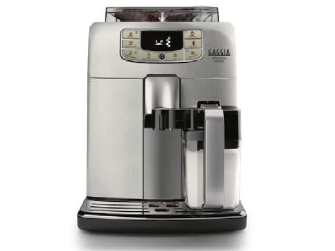 Máquina de Café Gaggia Ristretto RI8263/01 Gaggia - Máquinas de café espresso - inox, metal, ecrã incorporado, indicador luminoso