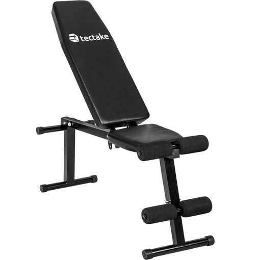 Banco de Musculação TECTAKE Multiangle TecTake - Máquinas e suportes de levantamento de pesos - multiângulo, aço lacado, ajustável, 100 kg