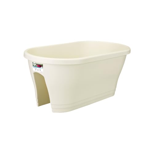 Cesto de Balcones Elho 0014-0000 | Branco Elho - Móveis de exterior - balcão, orifício de drenagem, planta
