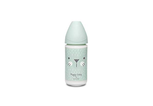 Biberão Suavinex 306664 | Transparente (Puericultura - Refeição) Suavinex - Biberões - 240 ml, anti-cólicas, borracha, vidro