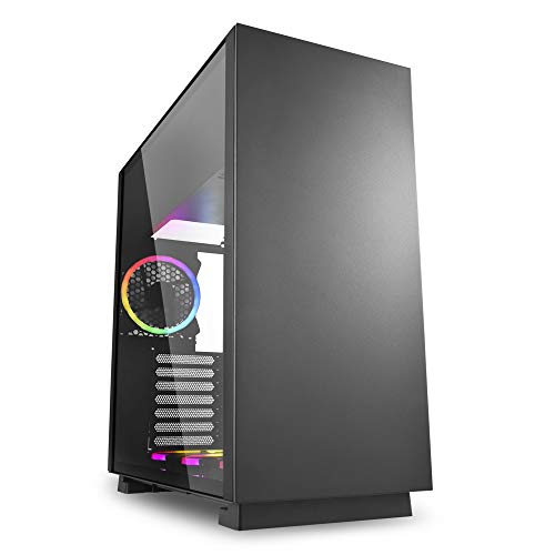 Caixa PC SHARKOON Pure Steel (ATX - Preto) Sharkoon - Componentes de computador - ATX, preto