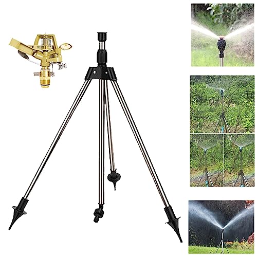 Aspersor de Césped OKESYO com Tripé (Área Recomendada: 1000 m2) OKESYO - Agricultura - aço inoxidável, 1000 m², tripé, 45-90 cm