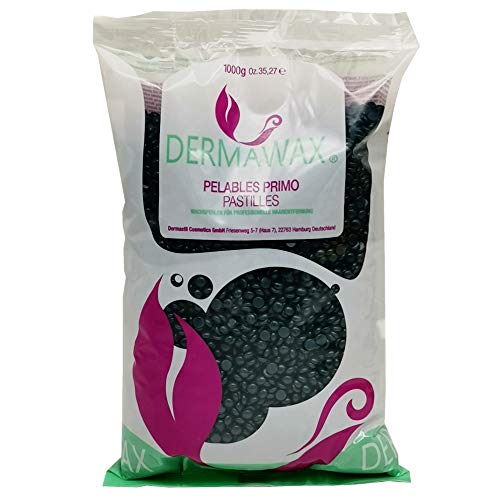 Dermawax 1 Kg Azuleno Pearl Hot Wax Brazilian Waxes Dermawax - Kits e suprimentos de depilação com cera - azuleno, pearl, hot wax, brazilian waxes