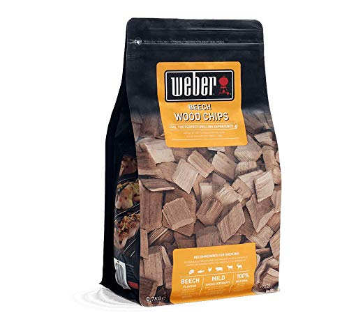 Acessórios para Churasqueiras/Grelhadores Ao Ar Livre WEBER 17622 Weber - Chips de fumo e pellets - preto, madera, 700 g