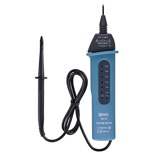 Medidor de tensão emos e comprovador gk-10 emos Emos - Ferramentas de teste elétrico - medidor, tensão, comprovador, bateria