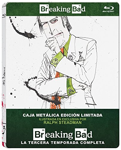 Breaking Bad: Season Three (Blu-ray) (Vídeo) 20th Century Fox Home Entertainment España, S.A. - Dvds de filmes e programas de televisão - Breaking Bad, Terceira Temporada, blu-ray