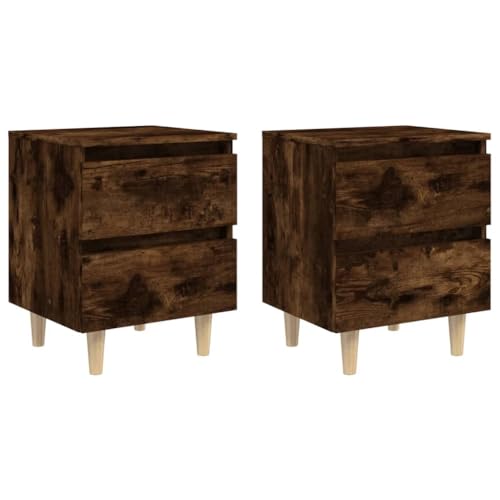 Mesa de Cabeceira VidaXL | 40 x 35 x 50 cm - Carvalho vidaXL - Conjuntos de móveis - 40x35x50cm, carvalho