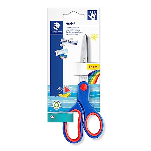 Tesoura de Papel STaedtler 965-17-NBK (17cm) Staedtler - Tesouras de artesanato e escritório - tesoura, papel, staedtler, 965-17-nbk