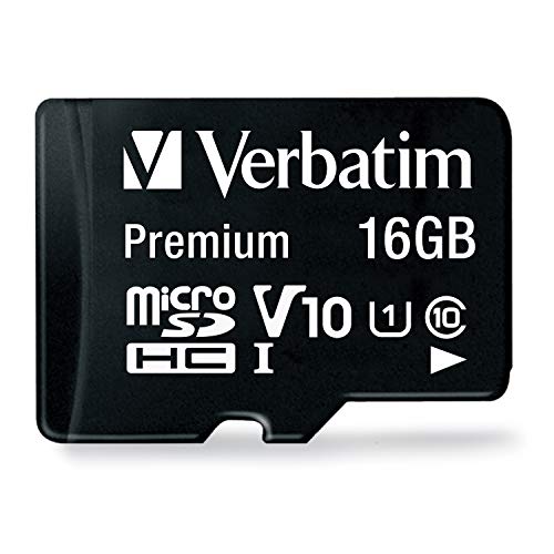 Cartão de memória verbatim microsdhc 16gb classe 10 (Acessório Informática e Tel.) Verbatim - Cartões de memória flash - 16 gb, MicroSDHC, Classe 10, 80 MB/s
