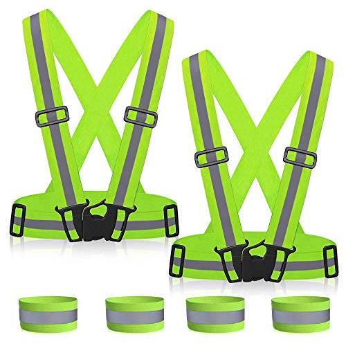 Conjunto de Faixa e Cinto de Refletor ZWOOS ZWOOS - Luzes de segurança e refletores esportivos - faixa, cinto, refletor