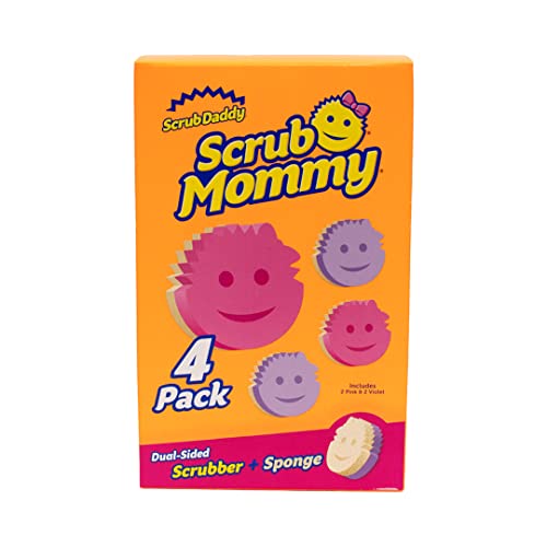Esponjas de Cozinha Scrub Daddy Mommy (Recondicionado Como Novo) Scrub Daddy - Esponjas e esfregões - esponja, cozinha, scrub daddy, mommy