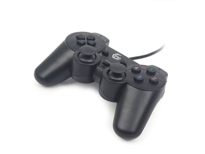 Comando para PC com fios GEMBIRD JPD-UDV-01 Gembird - Controladores de jogo - gamepad, pc, analógico, digital, vibração