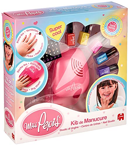 Conjunto de Manicure DISET Miss Peppis 6 peças Diset - Vernizes de unhas - manicure, pedicure, 6 peças, crianças