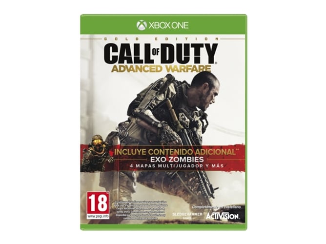 Jogo Xbox One Call of Duty: Advanced Warfare - Gold Edition (EN ES) ACTIVISION - Software de jogos de vídeo - xbox one, call of duty, Advanced Warfare, Gold Edition, havoc, exo zombi, ae4 widowmaker, mapas multijogadores