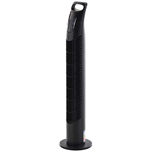 Coluna de Ar HOMCOM 824-011 (3 Velocidades - 40 W) HOMCOM - Ventoinhas de mesa e de pedestal - 3 velocidades, 40 W, oscilação, controlo remoto