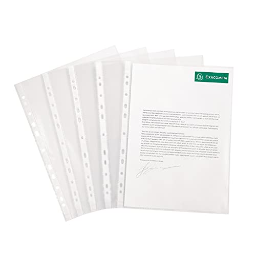 Bolsas para Arquivo EXACOMPTA (Multicor - Polipropileno) EXACOMPTA - Protetores de folhas - multicor, polipropileno, resistente