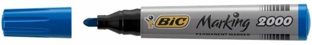 Marcador Permanente BIC 2000 Azul (Ponta 4,9mm) BIC - Marcadores e marcadores de texto - ponta 4,9mm, azul, largura 1,7mm