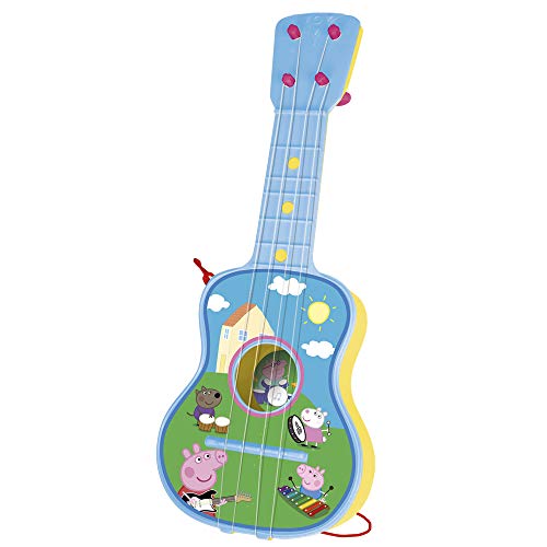 Guitarra de Brincar GRANDI GIOCHI Peppa Pig Grandi Giochi - Instrumentos de brinquedo - guitarra, brincar, peppa pig