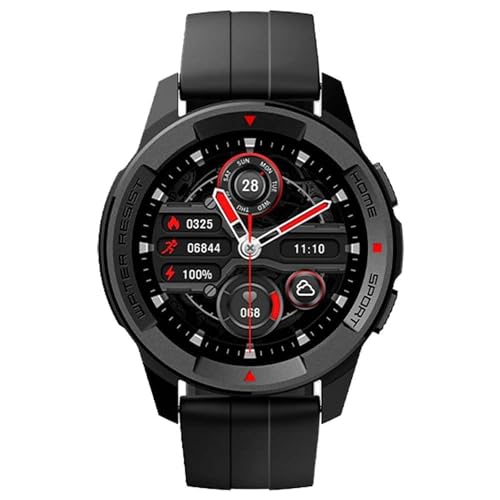 Smartwatch MIBRO Watch X1 (Bluetooth - Silicona) mibro - Óculos inteligentes - bluetooth, amoled, silicone, resistente à água, sensor frequência cardíaca