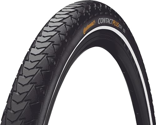 Sapatos de Mulher CONTINENTAL Contact Plus Reflex Preto para Caminhada (EU 39) Continental AG - Pneus automotivos - preto, borracha, unidades de tamanho 38-41, compatível