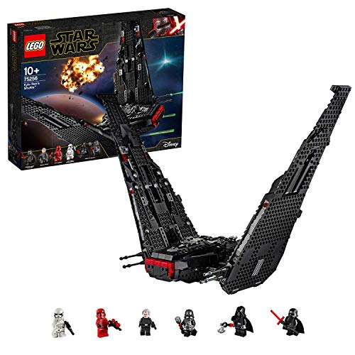 LEGO Star Wars - Kylo Ren's Shuttle (Idade Mínima Recomendada: 7 anos) LEGO - Blocos de encaixe - lego, star wars, kylo ren, shuttle