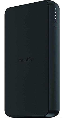 Powerbank MOPHIE Juice Pack 10000 (10000 mAh - 2 USB - MicroUSB - Preto) MOPHIE - Carregadores de bateria de uso geral - 10000 mAh, 2 usb, microUSB, preto