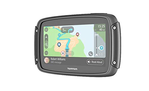 GPS Tomtom Rider 550 (GPS) - Preto, Azul TomTom - Sistemas de navegação gps - gps, fixo, preto, azul
