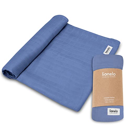 Manta Lionelo Bamboo Swaddle 120X120 Cm LIONELO - Roupa de cama e cama - bambo, 120x120 cm