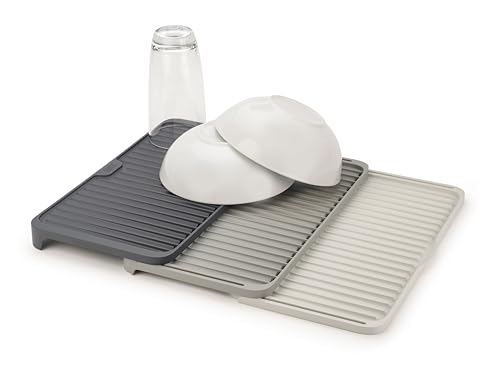 Tábua de Drenagem Extensível Cinzento JOSEPH JOSEPH Tier Joseph Joseph Ltd - Escorredores de louça e tabuleiros de escorrer - extensível, cinzento, drenagem