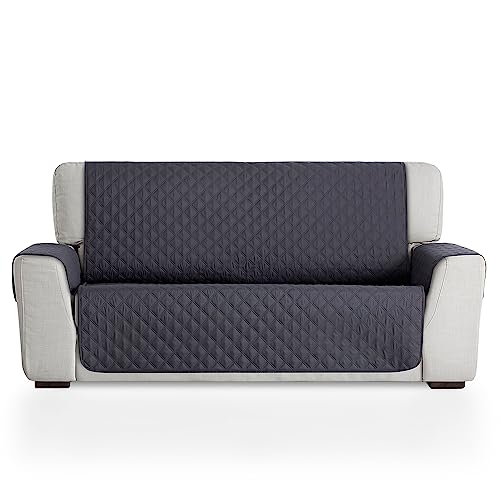 Capa para Sofá MAXIFUNDAS Maui (Cinzento) MAXIFUNDAS - Capas de sofá - poliéster, cinzento, 240x140 cm