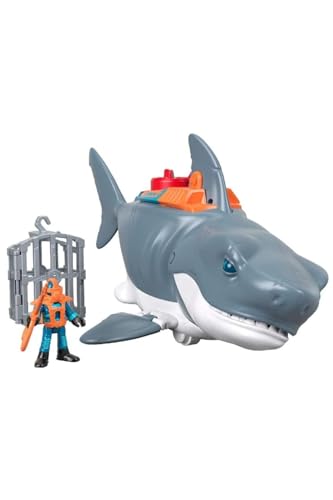 Figura de Ação IMAGINEXT Imaginext Shark Attack Fisher-Price - Brinquedos - figura, ação, tubarão, panfico, dentes
