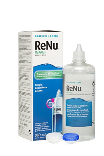 Renu Multiplus Renovação de Lentes Corneais 360 Ml BAUSCH Renu MultiPlus - Solução para lentes de contato - renovação, corneais, 360 ml