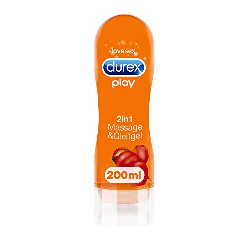 Lubrificante DUREX 2 em 1 Play (200ml) DUREX - Cuidados pessoais - lubrificante, DUREX, play, 200ml