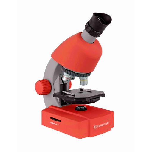 Microscópio de Brincar BRESSER OPTICS Junior 40X - 640X Bresser - Acessórios para telemóveis - 40x-640x, lente ajustável, iluminação LED, focagem manual