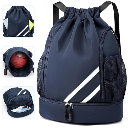 Mochila de Corrida TEKLEMON (Preto - 50x30x20cm) Teklemon - Mochilas - impermeável, compartimento para sapatos, leve