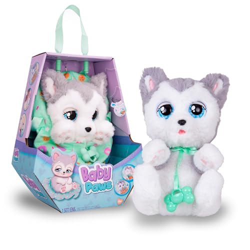 Peluche Interativo Baby Paws 23 Cm (Idade Mínima Recomendada: 3 anos) IMC Toys - Brinquedos - interativo, 23 cm, idade mínima 3 anos