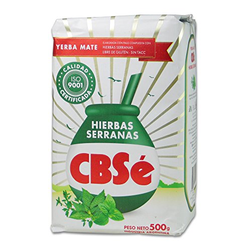 Yerba Mate HIERBAS SERRANAS (500 g de yerba) CbSe - Chá e infusões - yerba mate, hierbas serranas, 500g