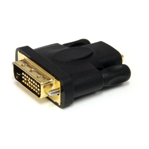 StarTech.com HD2DVIMM adaptador de cabo de vídeo 0,15 m HDMI tipo A (padrão) DVI-D Preto STARTECH.COM - Fios e cabos elétricos - hdmi, dvi-d, macho fêmea, preto