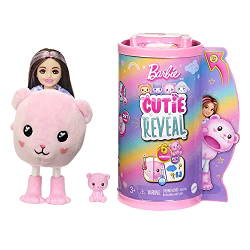 Boneca MATTEL Chelsea Cutie Reveal (Idade Mínima: 5 Anos - 15.2 x 6.7 x 33 cm) Barbie - Brinquedos - boneca, mattel chelsea cutie reveal, idade mínima 5 anos