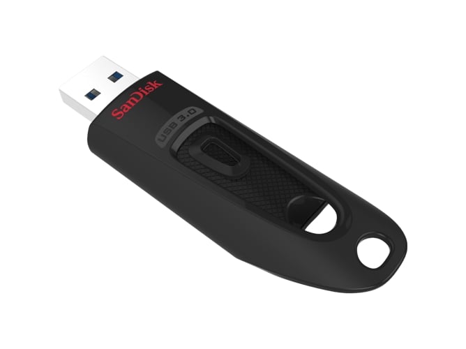 Sandisk Ultra 128Gb Usb 3.0 Black Unidade de Memória Usb Sandisk - Pen drives usb - 128 GB, usb 3.0, Type-A, 130 MB/s
