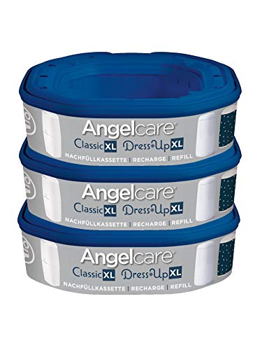 Recarga para Cubo de Fraldas ANGELCARE 1-2 Angelcare - Sacolas de lixo - recarga, cubo de fraldas, angelcare, cartucho