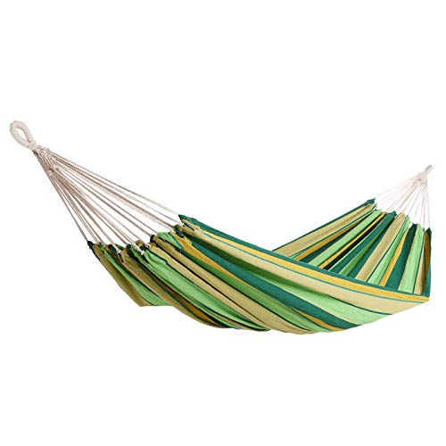 Cama Suspensa DETEX (Verde - 320 x 150 cm) Detex - Redes de descanso - suspensa, verde, 320x150 cm
